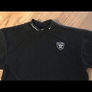 RAIDERS by NIKE sports team long sleeve shirt